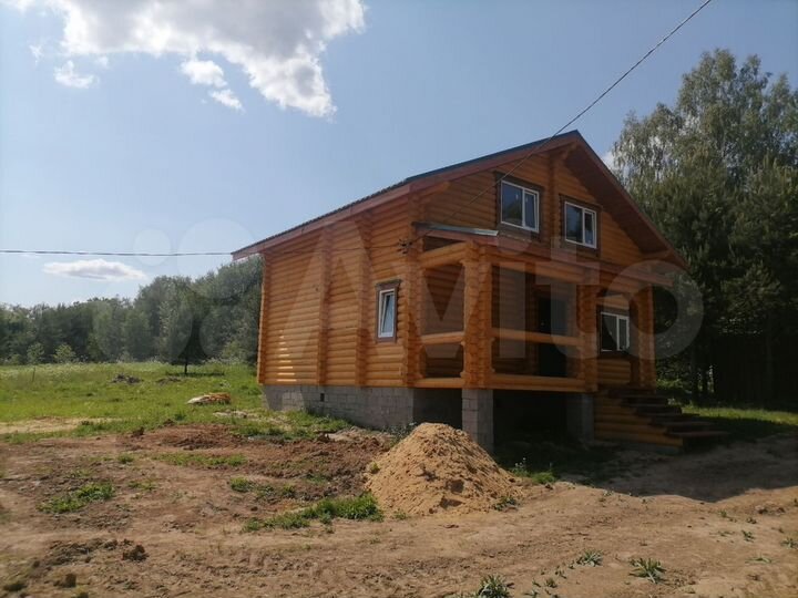 Дом 120,7 м² на участке 10 сот.