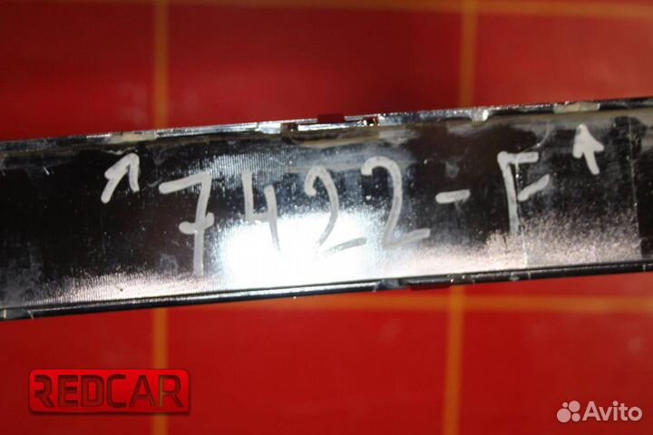 Накладка бампера заднего хром Mercedes W166 ML (11