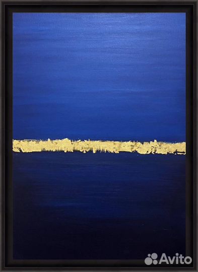 Стильная картина маслом 50 x 70 см