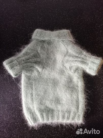 Свитер из шерсти норки