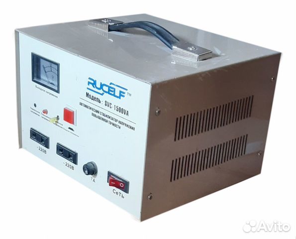 Стабилизатор напряжения релейный rucelf SVC-1500VA