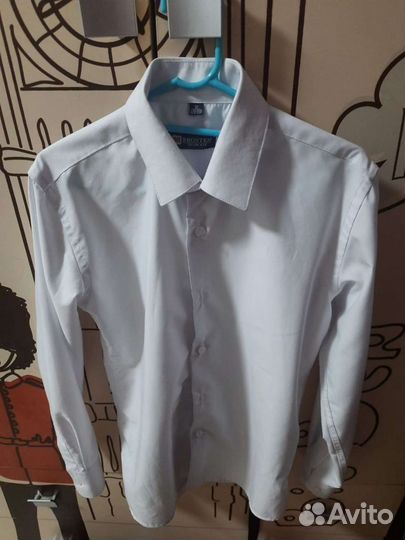 Рубашка на мальчика 134