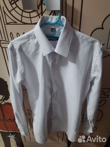 Рубашка на мальчика 134