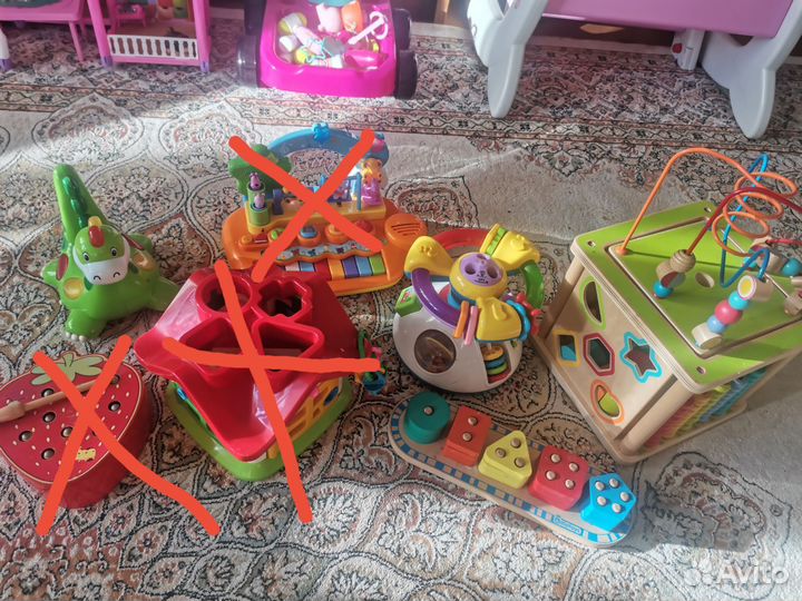 Развивающие детские игрушки 7 шт