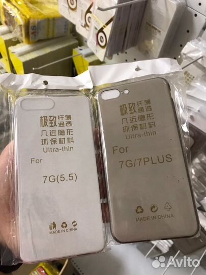 Силиконовые чехлы для iPhone 7 Plus