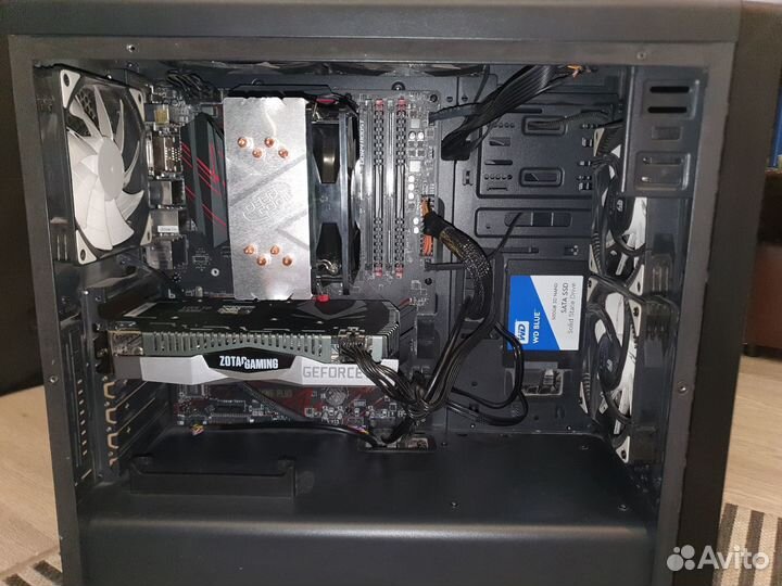 Игровой компьютер Ryzen 2600 + RTX 2060