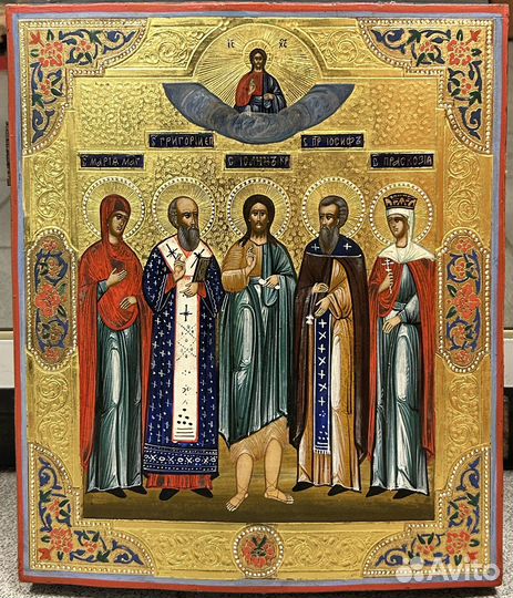 Икона Святые Мария Григорий Иоанн Иосиф Параскева