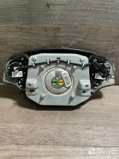 Подушка безопасности в руль Мерседес W221 кожа