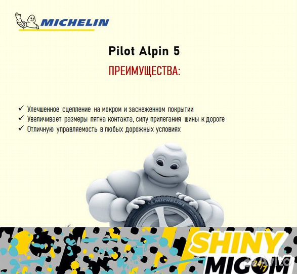 Michelin Pilot Alpin 5 SUV 275/50 R19 112V