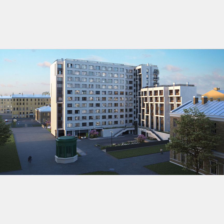 Квартира-студия, 22,2 м², 9/11 эт.
