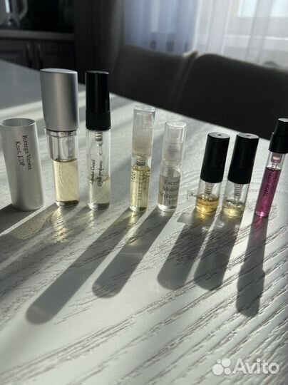 Отливанты и миниатюры парфюмов