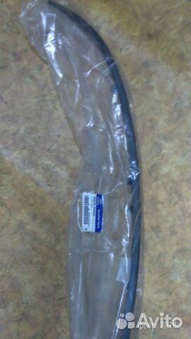 Губа переднего бампера гранд старекс оригинал