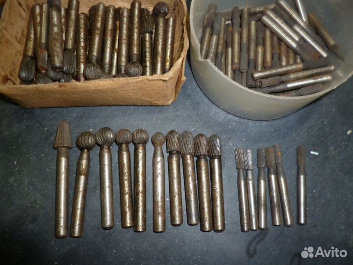 Фрезы борфрезы шарошки СССР новые