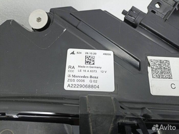 Фара правая для Mercedes-Benz S-Класс VI (W222, C2