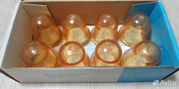 Набор вакуумных банок и массажёр для рук