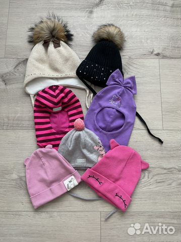 Шапка Шлем на девочку