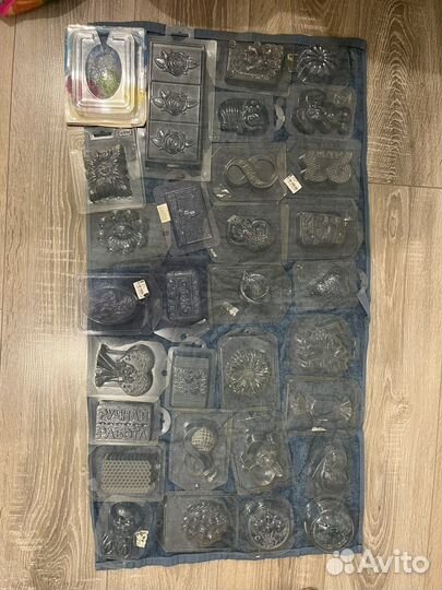 Формы для мыловарения около 30 шт Б/У