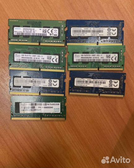 Оперативная память ddr4 2 gb