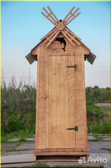 Дачный туалет с установкой BAG341