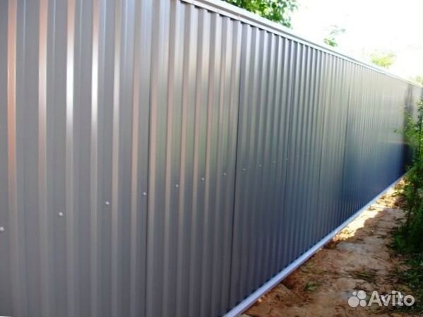 Забор из профнастила