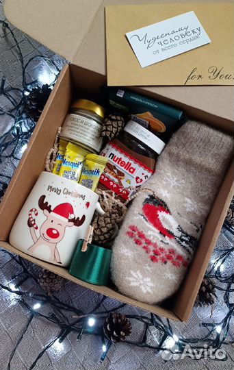 Новогодний подарок подарочные боксы