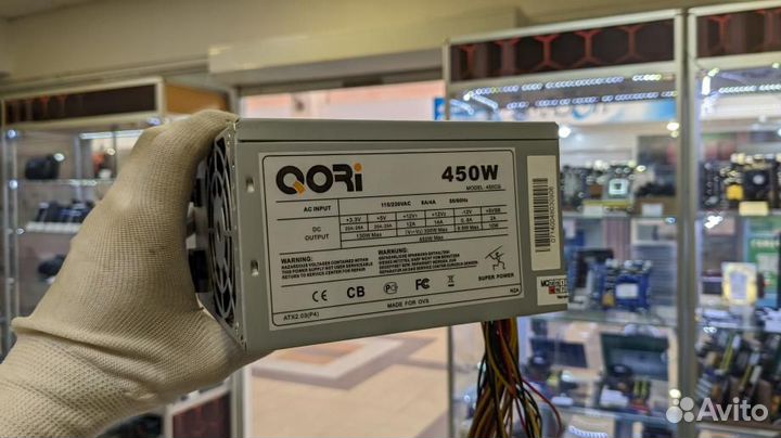 Скупка и обмен: Блок питания qori 450CG 450W