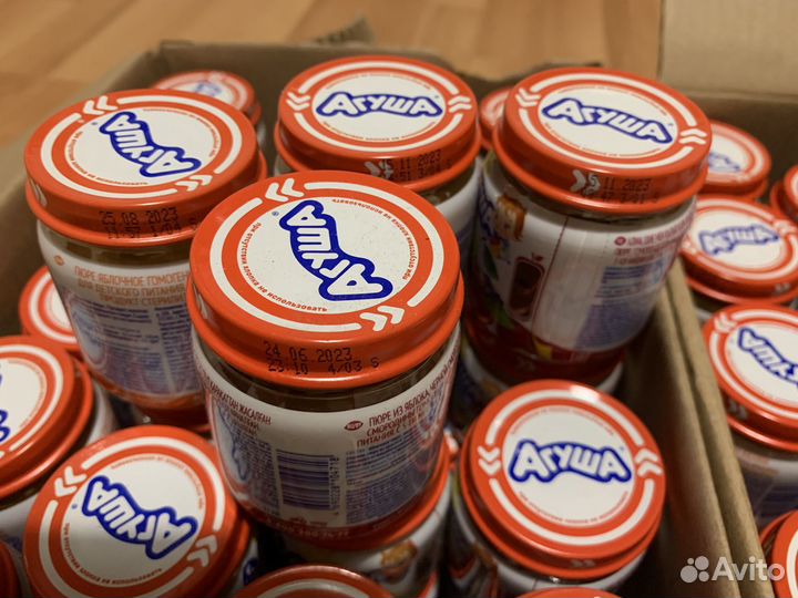 Фруктовое пюре агуша