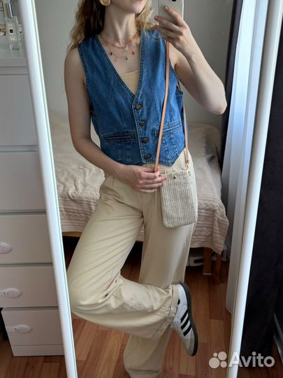 Жилетка джинсовая женская 44 46