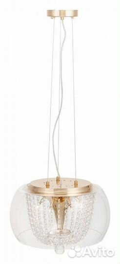 Подвесной светильник lumina deco Disposa LDP 7018-400 PR+F.GD