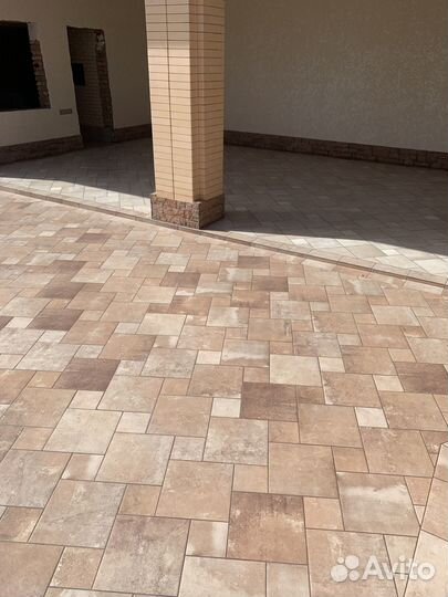 Дворовая клинкерная плитка