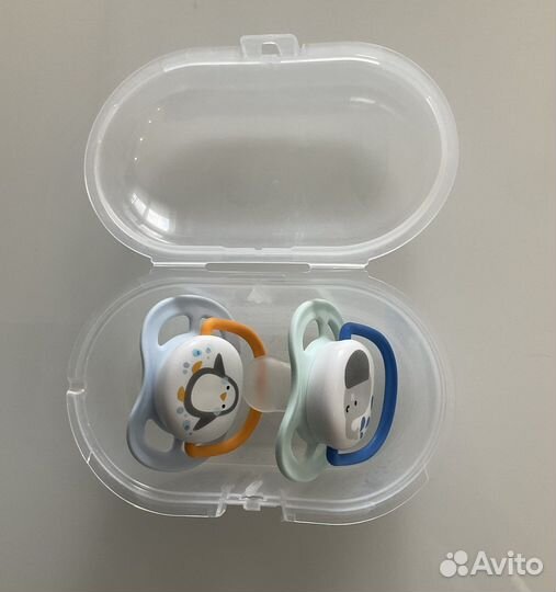 Соска пустышка Philips Avent 0-6 мес (2 шт)