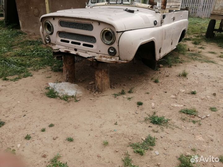 Кузов с рамой от УАЗ 469