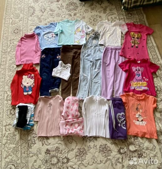 Детские вещи пакетом для девочки