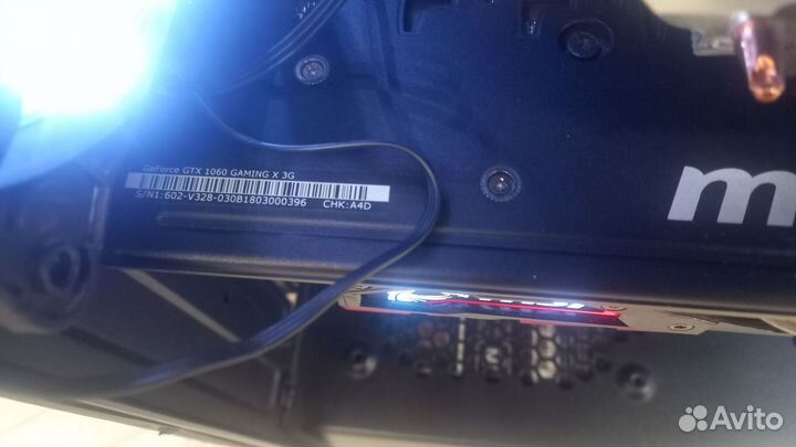 Видеокарта gtx 1060 3gb msi