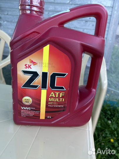 Масло для АКПП zic