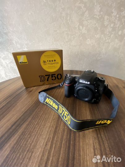 Зеркальная фотокамера Nikon D750 body
