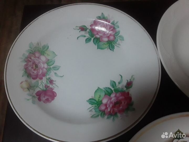 Блюда Хайтинский фарфоровый завод.30 см. СССР