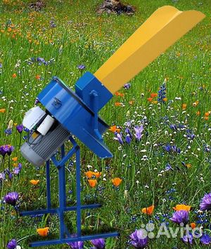 Измельчитель травы и сена для птицы 