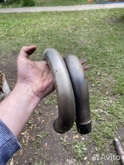 Выхлопные патрубки(колени) мотоцикл днепр