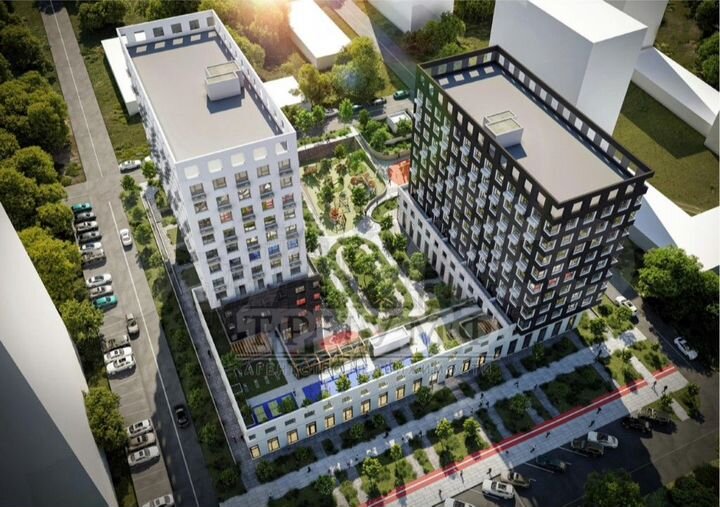 2-к. квартира, 70 м², 12/12 эт.