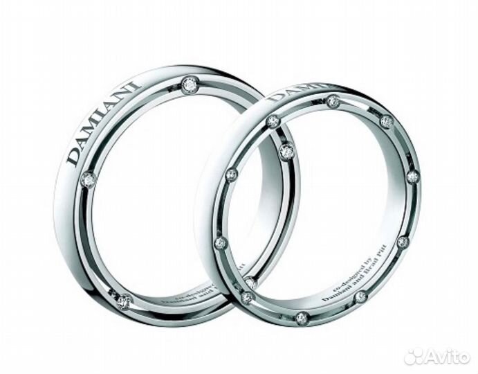 Обручальные кольца Damiani