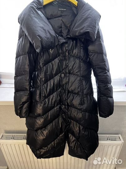 Пуховое пальто calvin