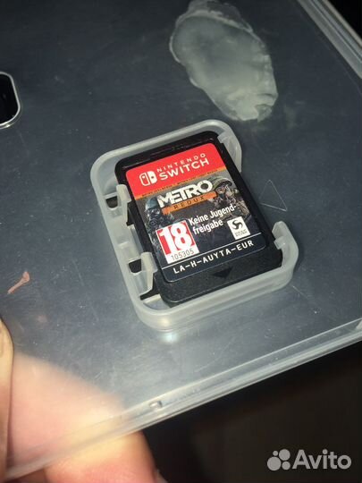 Картридж с игрой Metro Redux для Nintendo Switch