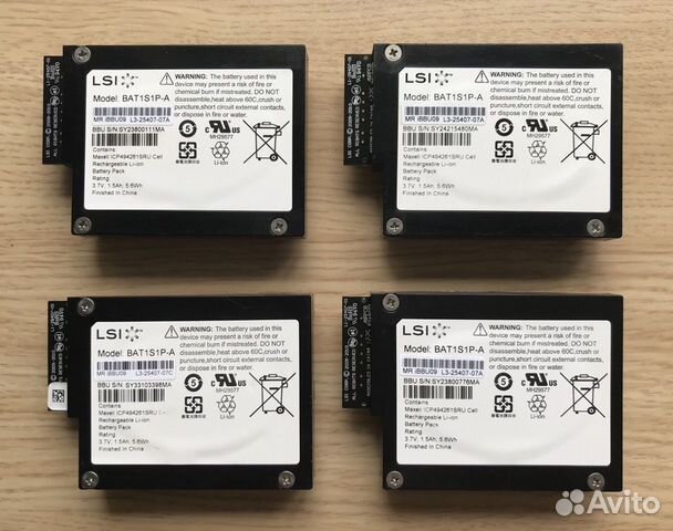 Батарея для raid-контроллеров LSI 9266/9271