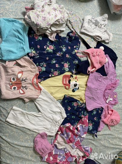 Вещи пакетом на девочку