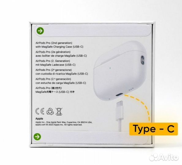 Наушники apple airpods pro 2