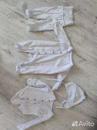 Вещи пакетом для новорожденного