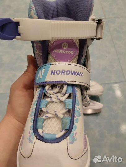 Коньки раздвижные Nordman