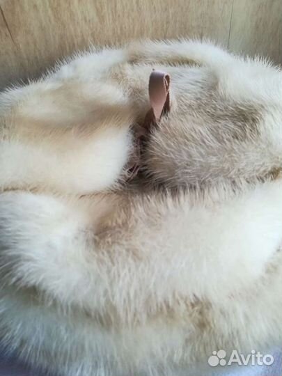 Шапка-ушанка, мех норки