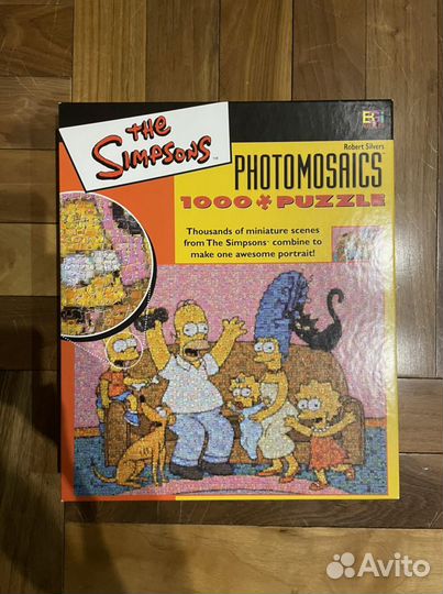Puzzle пазлы Simpsons Симпсоны новые